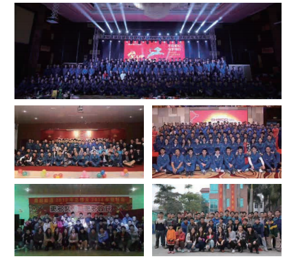 Group photo of Previous Annual Meetings