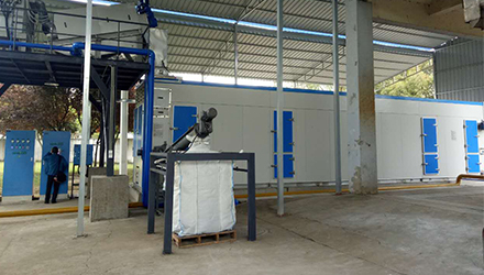 SBDD 21600SL Applied in Sichuan Municipal and Dyeing Sludge Project