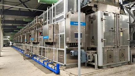 SBDD48600FSL Centrifuge Dewatered Sludge Drying Projects