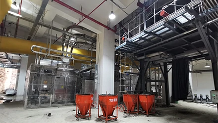 SBDD32400FL Applied in Sludge Dewatered from Centrifuge