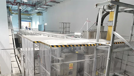 SBDD27000FL Applied in Sludge Dewatered from Centrifuge